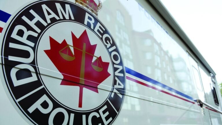 Durham Regional Police logo cruiser