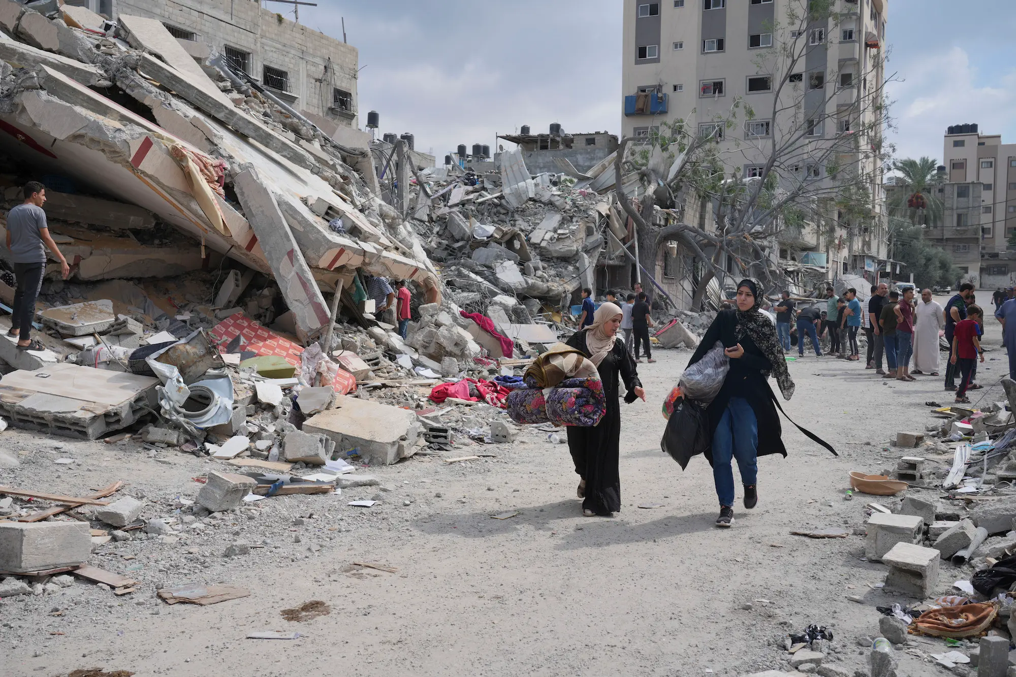 202311mena palestine gaza israeli airstrikes nuseirat camp