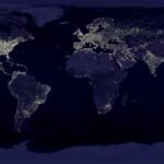 earth earth at night night lights 41949