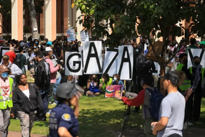 الاحتجاجات الطلابية المناهضة لإسرائيل