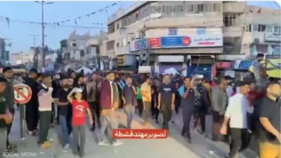 فيديو – فرحة وأجواء بهجة في غزة ورفح بعد الإعلان عن وقف إطلاق النار