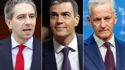 النرويج وأيرلندا وإسبانيا تعترف رسميا بالدولة الفلسطينية