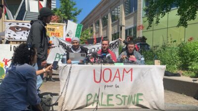 نهاية الاحتجاجات المؤيدة لفلسطين في جامعة كيبيك بعد تلبية مطالب المتظاهرين