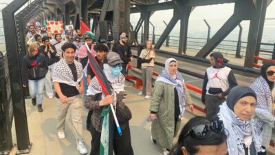 الشرطة تهدم مخيمات احتجاجية مؤيدة لفلسطين في جامعة ألبيرتا