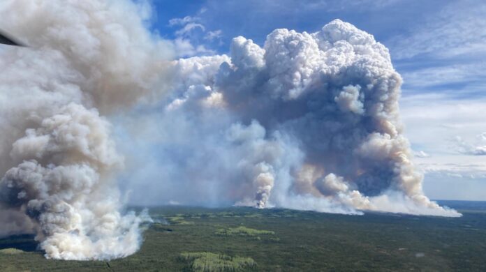 حريق غابات في كندا