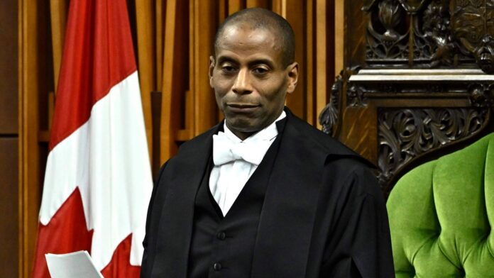 رئيس مجلس العموم في كندا