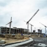 construction project stock photo