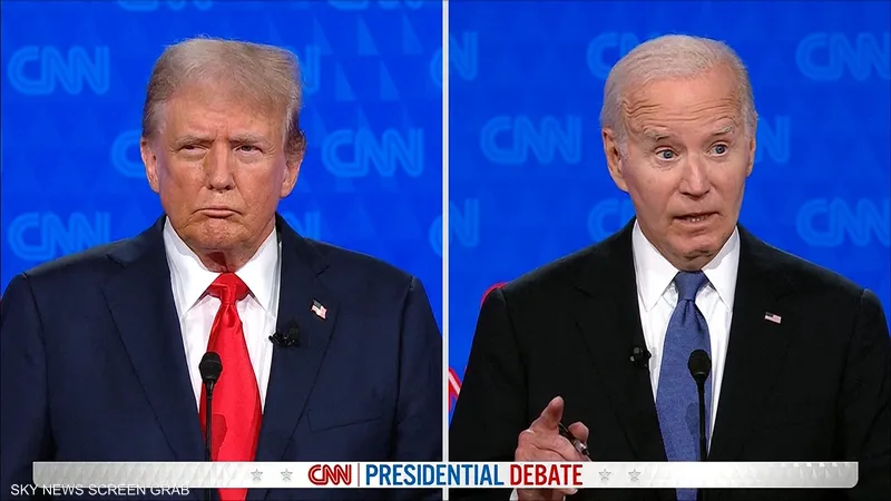 ترامب وبايدن