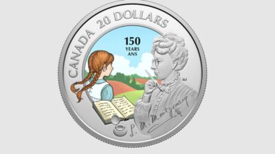 اصدار عملة جديدة في كندا للاحتفال بذكرى رواية Anne of Green Gables