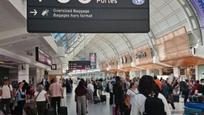 تأجيل العديد من الرحلات الجوية في تورونتو بسبب العطل التقني العالمي