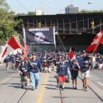 Ironworkers in Labour Day parade 2008 Toronto