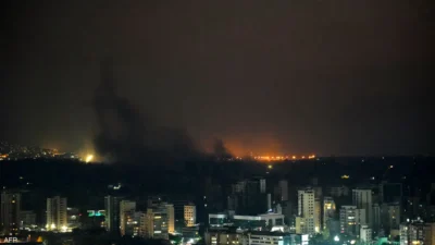 اسرائيل تشن غارات عنيفة على جنوب لبنان