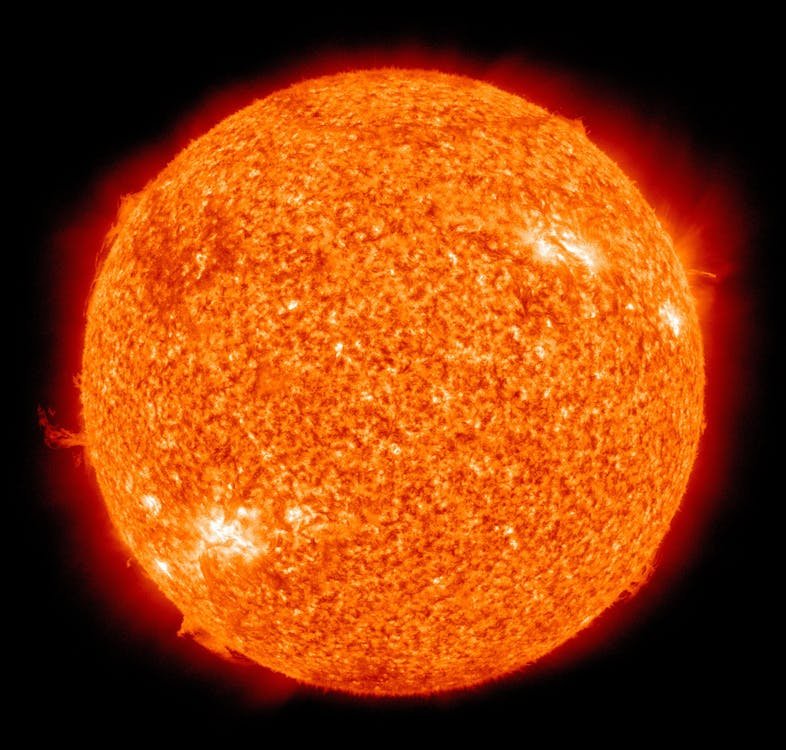 sun fireball solar flare sunlight 87611