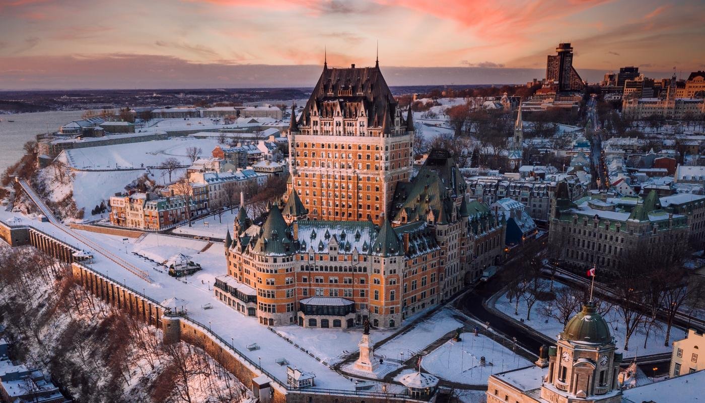 Chateau Frontenac hiver