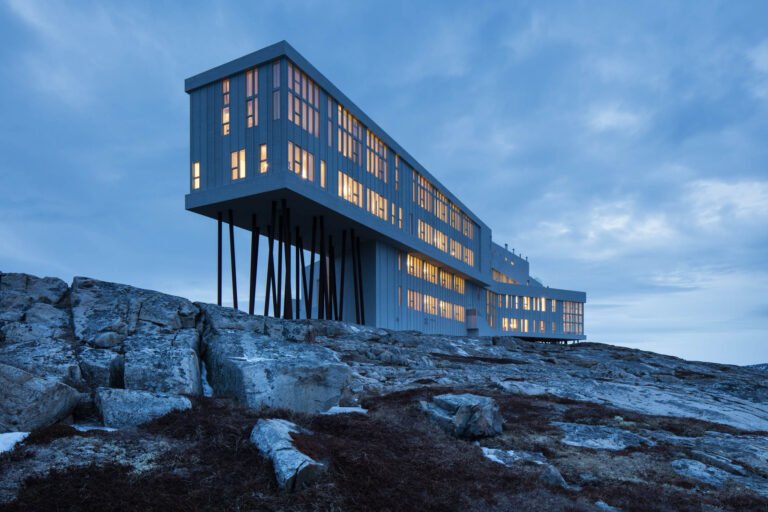 fogo island Inn newfoundland bloomberg pursuits wide lede