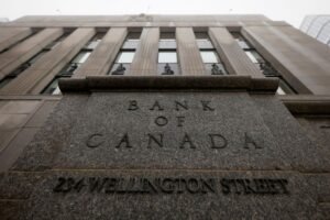 Bank of Canada building in Ottawa