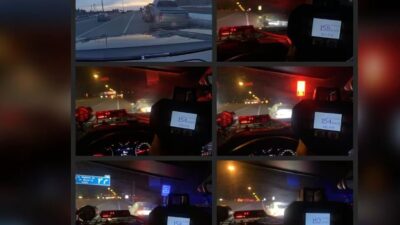 سائق يهرب من الشرطة بسرعة 280 كم بالساعة في أونتاريو