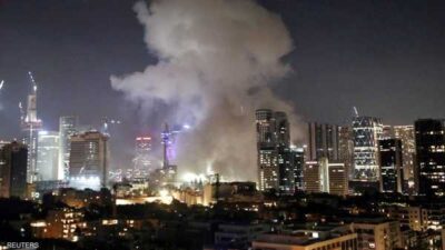 إيران تقصف اسرائيل وسقوط عدة اصابات خطيرة