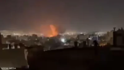 فيديو: انفجارات مدوية تهز العاصمة الإيرانية طهران