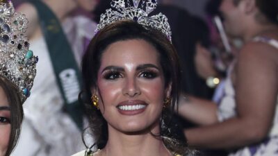 نادين أيوب أول فلسطينية تمثل شعبها في مسابقة ملكة جمال الكون!