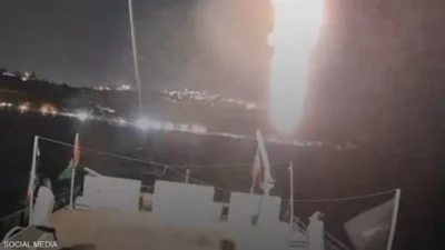 هجوم جديد يستهدف قاربًا ضمن “أسطول غزة” في تونس