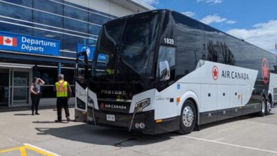 Air Canada تضاعف رحلات الحافلات المجانية بين واترلو ومطار تورونتو