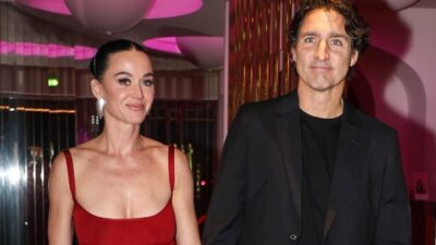 جاستن ترودو و Katy Perry يظهران علنًا لأول مرة في باريس