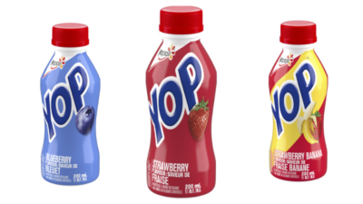 استدعاء زبادي YOP في كندا بسبب قطع بلاستيكية!
