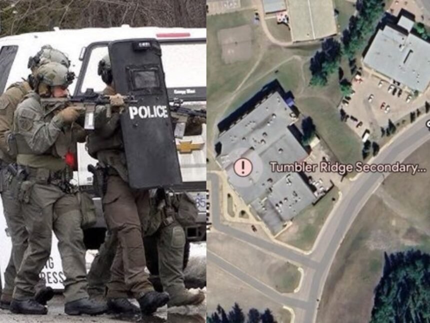 اطلاق نار مدرسة كندا