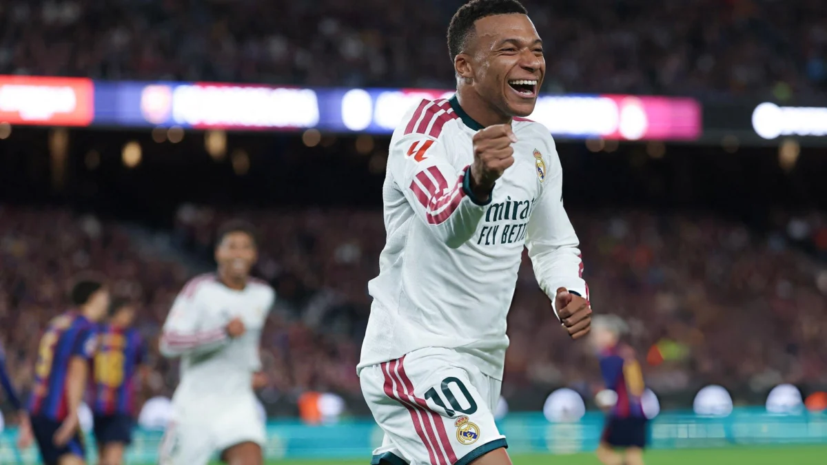 ريال مدريد يحسم الكلاسيكو أمام برشلونة بثنائية مبابي ويقلص الفارق إلى 3 نقاط