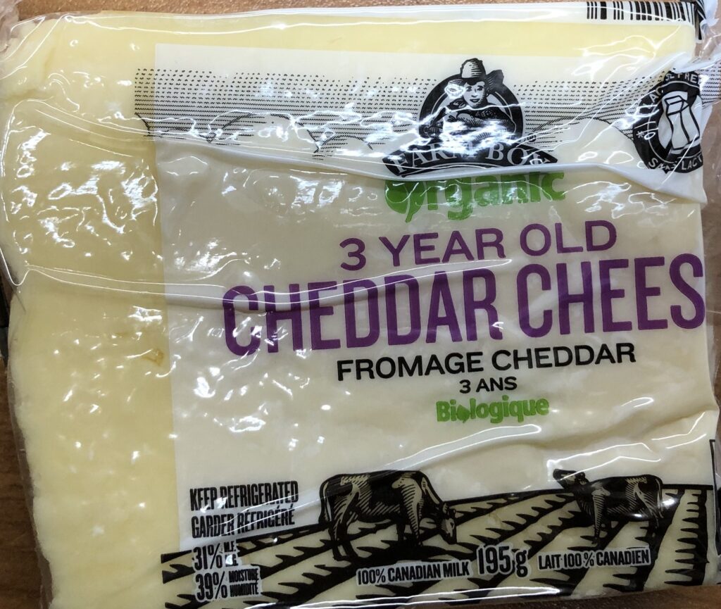Farm Boy - Cheddar 3 ans -195g - Front