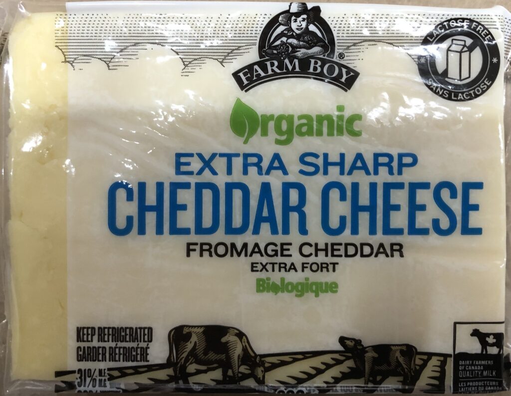 Farm Boy - Cheddar extra-fort - 200g - Devant