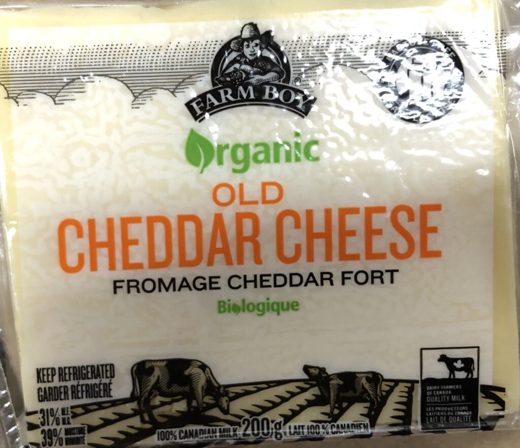 Farm Boy - Cheddar fort - 200g - Devant