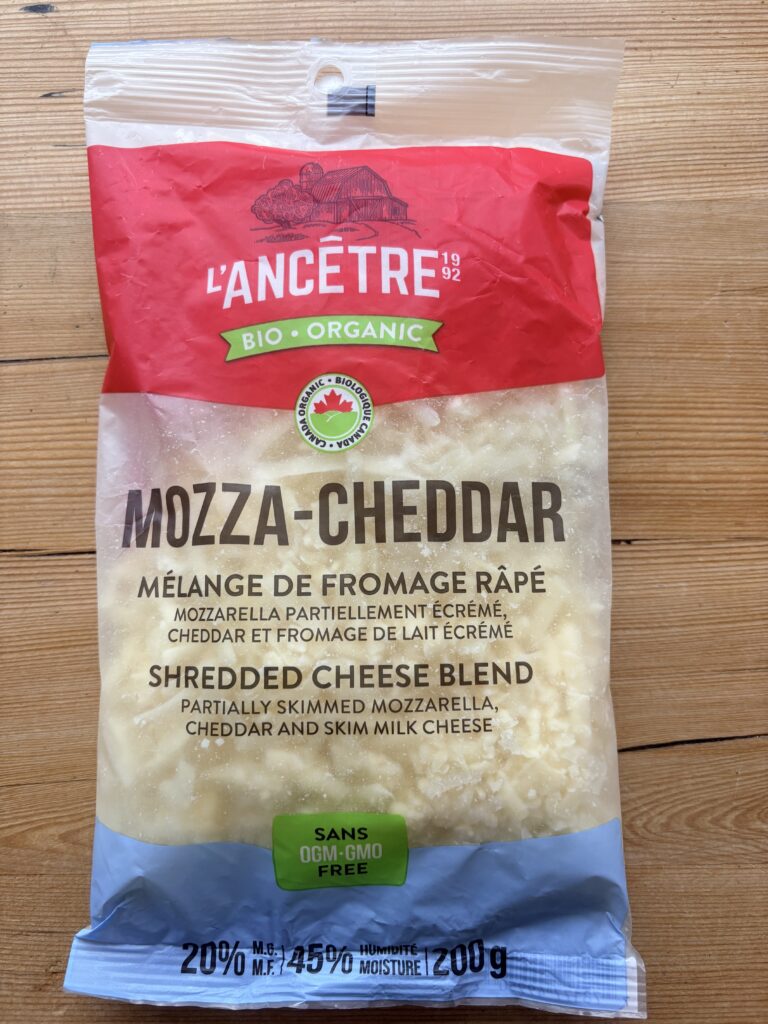 L'Ancetre - Fromage Mozza-Cheddar - 200 g - S150E - Front